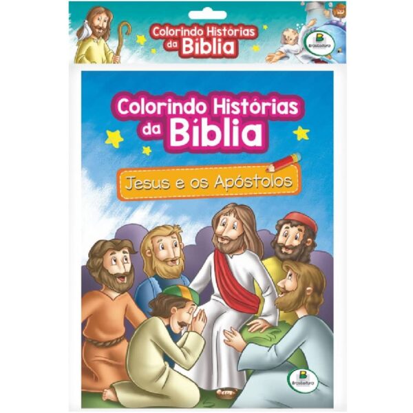Colorindo Histórias da Bíblia-Kit c10 Und