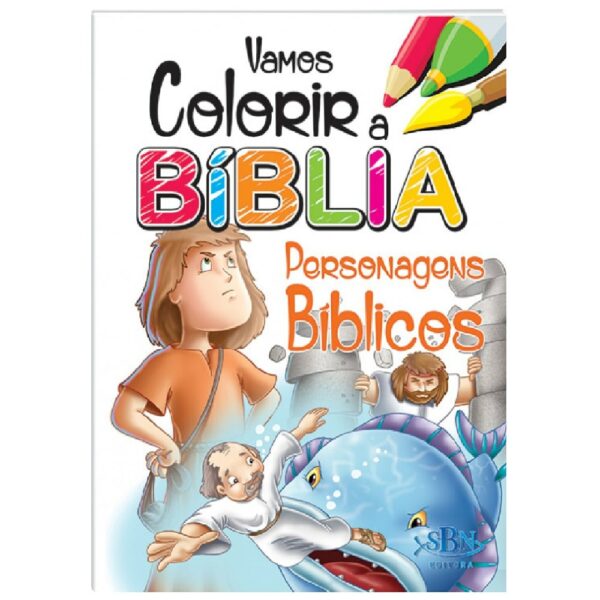 Vamos Colorir a Bíblia Personagens Bíblicos