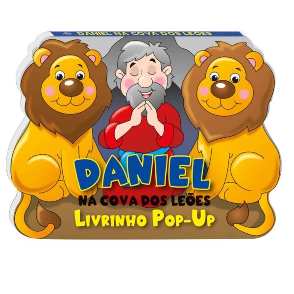 livro pop-up Daniel na Cova do Leões