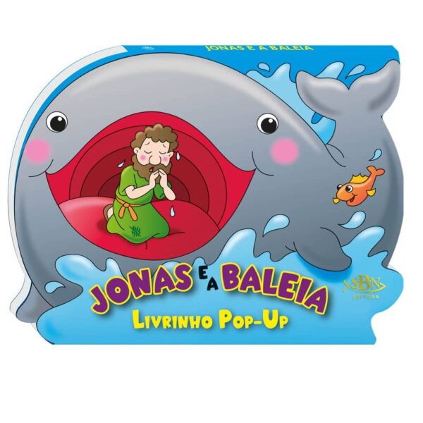 Livro Pop-up Jonas e a Baleia