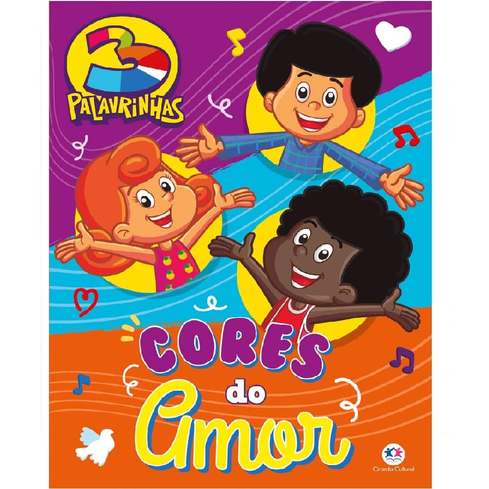 Livro Infantil com Jogos - 3 Palavrinhas