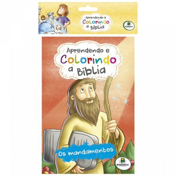 Aprendendo e Colorindo a Bíblia Kit c/10 Und