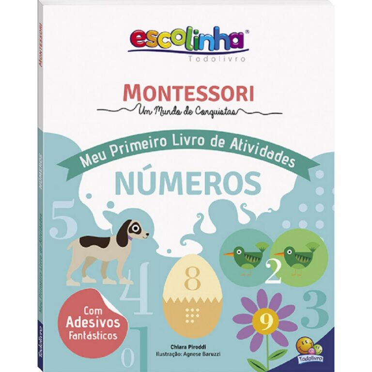 Montessori Meu Primeiro Livro De Atividades Números