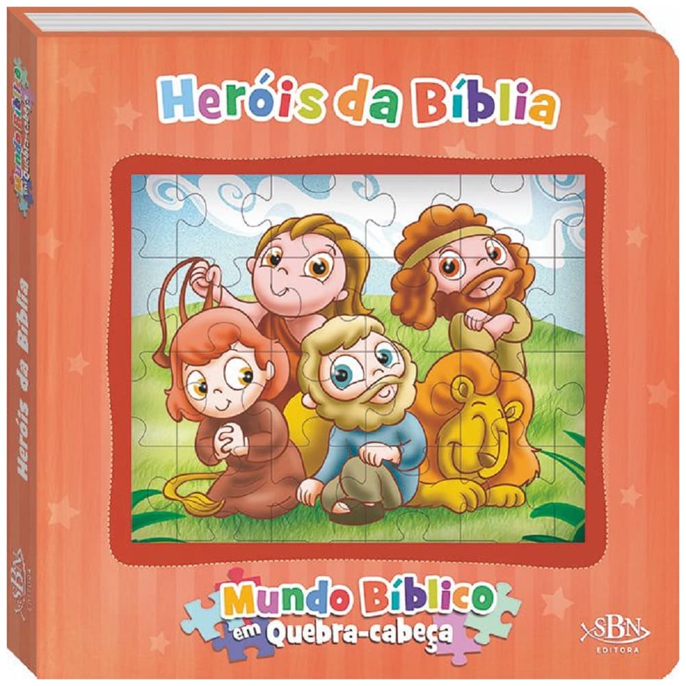 Biblia Infantil Livro Quebra-cabeca - 9786555478556