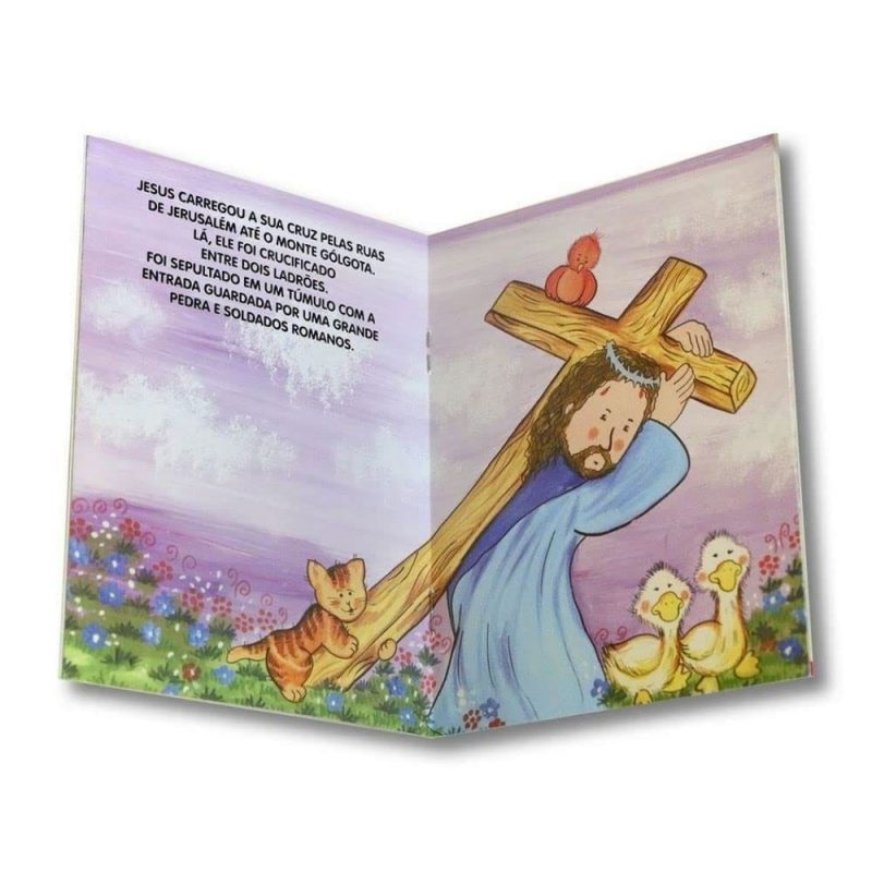 Mini Livros Bíblicos - Ressurreição de Jesus - Com 10 unidades - Image 3