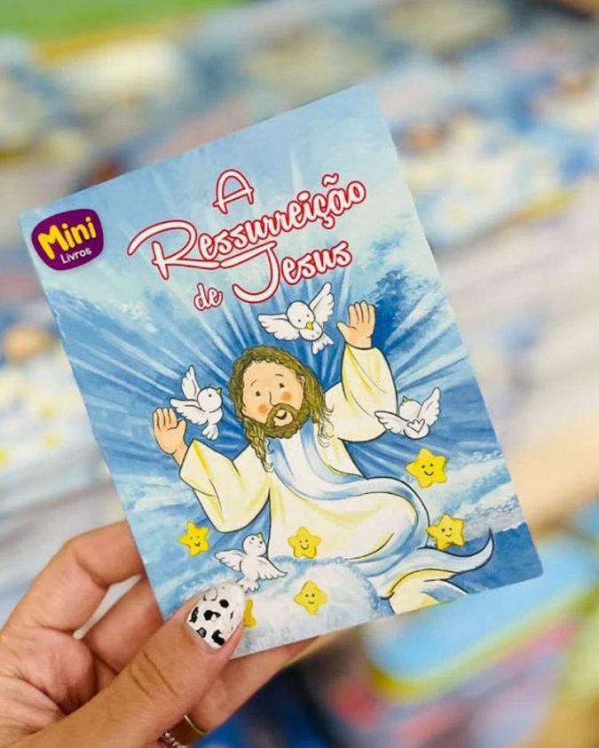 Mini Livros Bíblicos - Ressurreição de Jesus - Com 10 unidades - Image 4