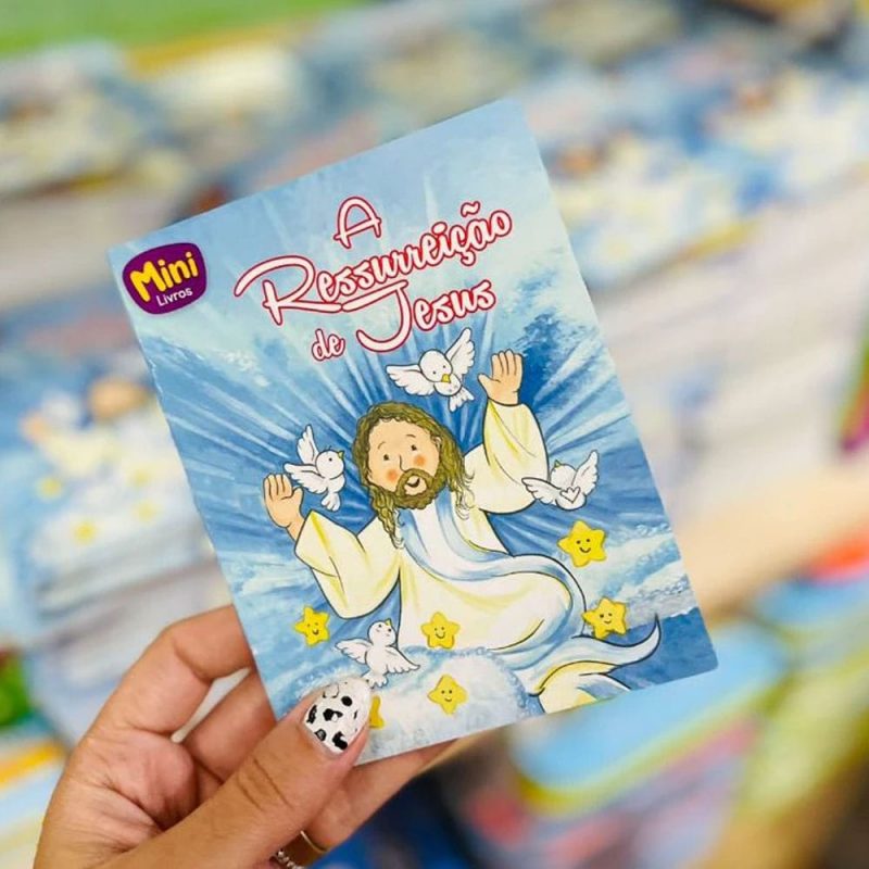 Mini Livros Bíblicos - Ressurreição de Jesus - Com 10 unidades - Image 4