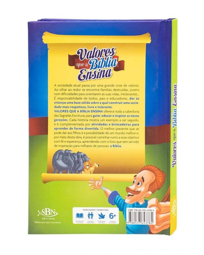 Livro Infantil Cristão Valores que a Bíblia Ensina - Image 6