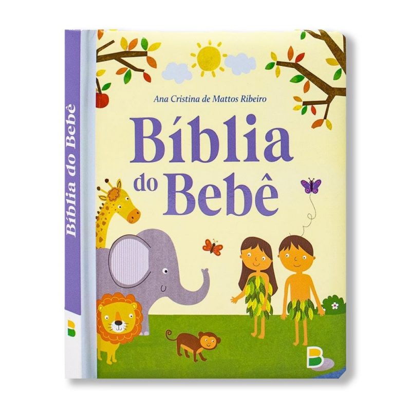 Bíblia do Bebê Livro Infantil Biblia da Criança Menino Menina