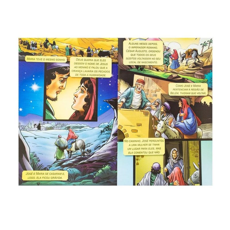 Livro Infantil Clássicos da Bíblia em Quadrinhos: Jesus Crucificado - Image 3