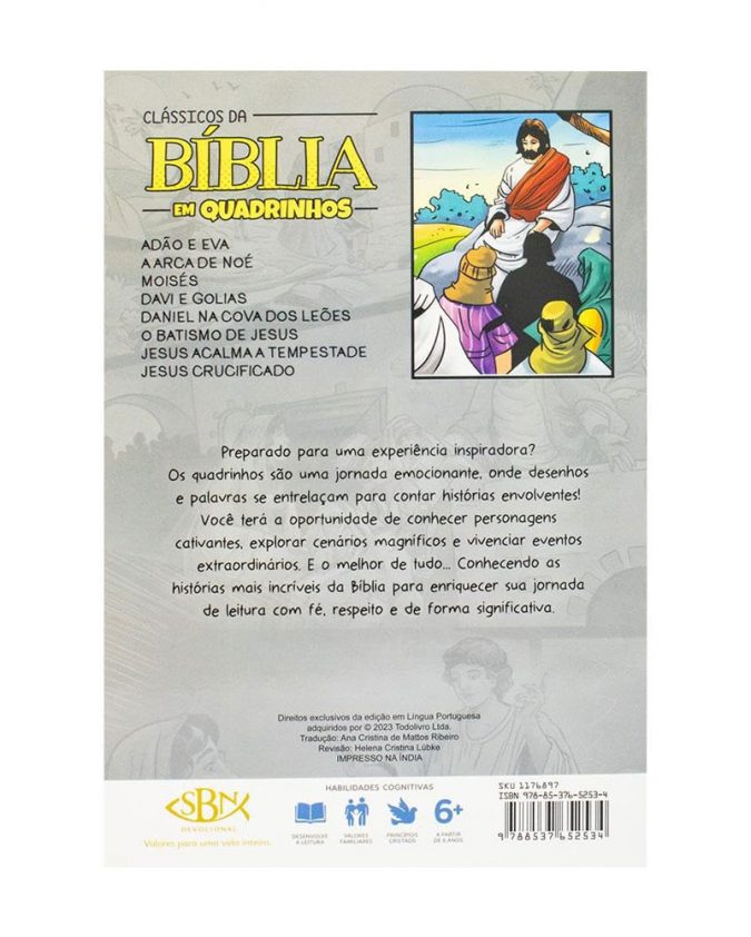 Livro Infantil Clássicos da Bíblia em Quadrinhos: Jesus Crucificado - Imagem 6