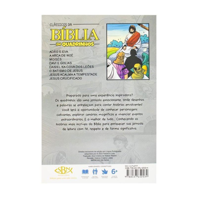 Livro Infantil Clássicos da Bíblia em Quadrinhos: Jesus Crucificado - Image 6