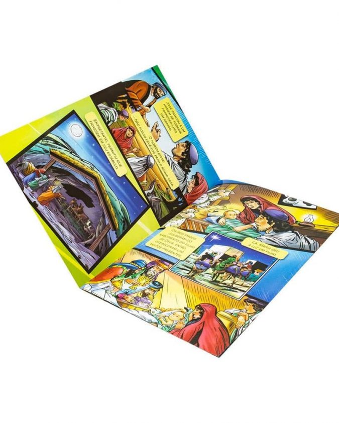 Livro Infantil Clássicos da Bíblia em Quadrinhos: Jesus Crucificado - Imagem 4