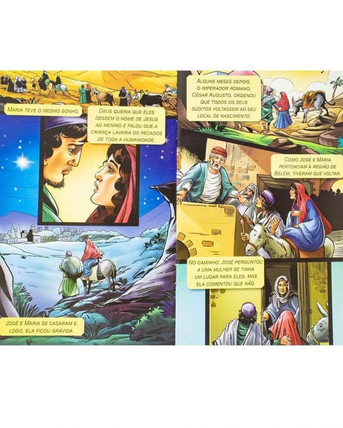 Kit com 10 Livro Infantil Clássicos da Bíblia em Quadrinhos: Jesus Crucificado - Image 4