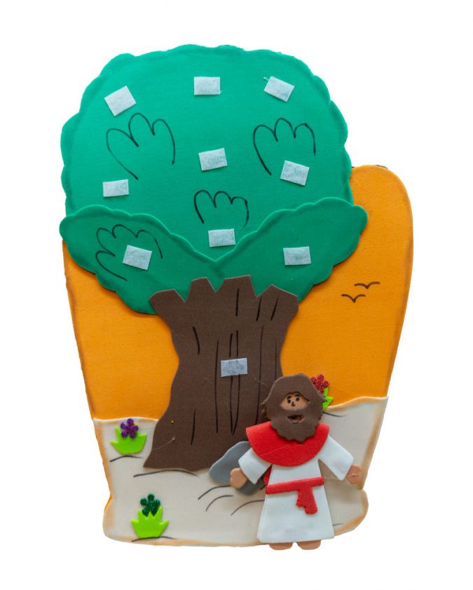 Recurso Visual Para Ministério Infantil - Luva De Eva Para Contação de Histórias - Frutos do Espírito Santo - Image 2