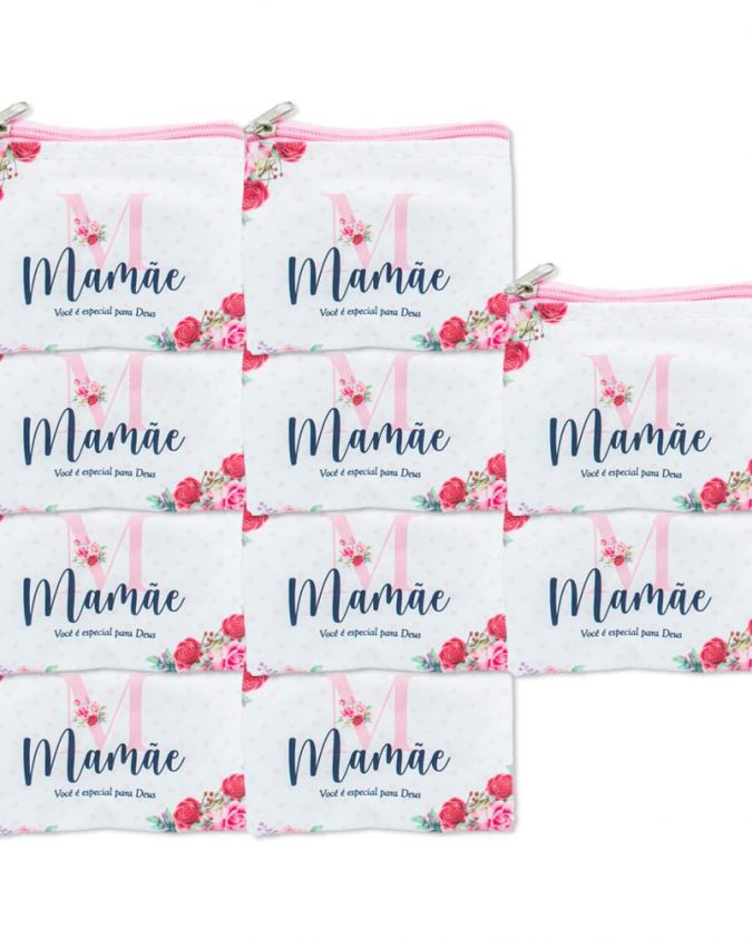 Kit 10 Porta Níquel Dia Das Mães Mamãe Você É Especial Para Deus