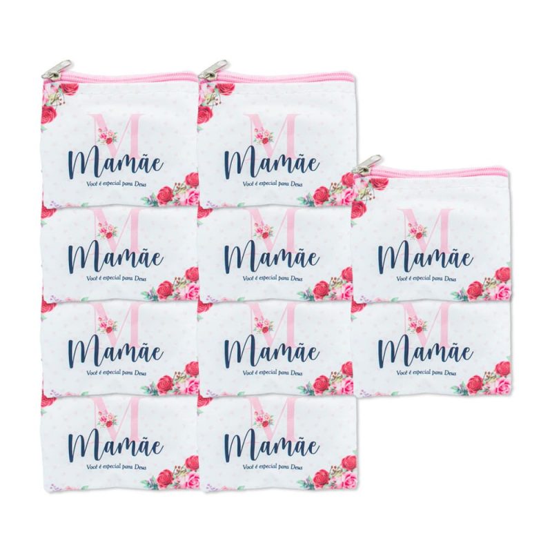 Kit 10 Porta Níquel Dia Das Mães Mamãe Você É Especial Para Deus