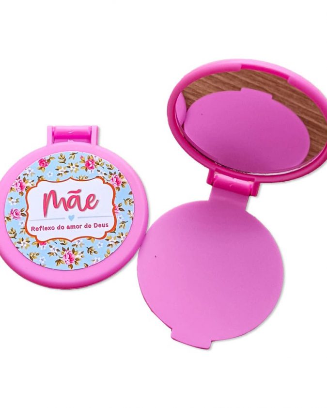 Kit 10 Espelho De Bolso Dia Das Mães - Brinde Cristão - Image 4