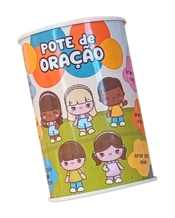 Pote De Oração Para Crianças Fichas De Oração