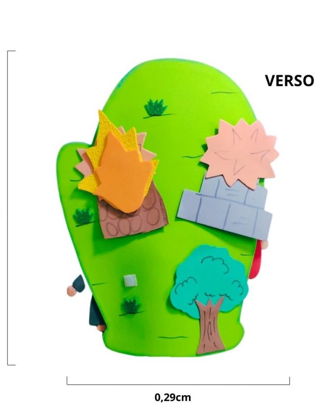 Recurso Visual Para Ministério Infantil - Luva De Eva Para Contação de Histórias - Elias Alimentado Pelos Corvos - Image 3