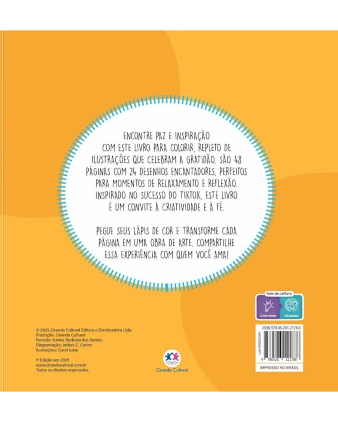 Livro De Colorir Comfy Goods Cozy & Blessed - Boobie Goods Cristão - Imagem 2