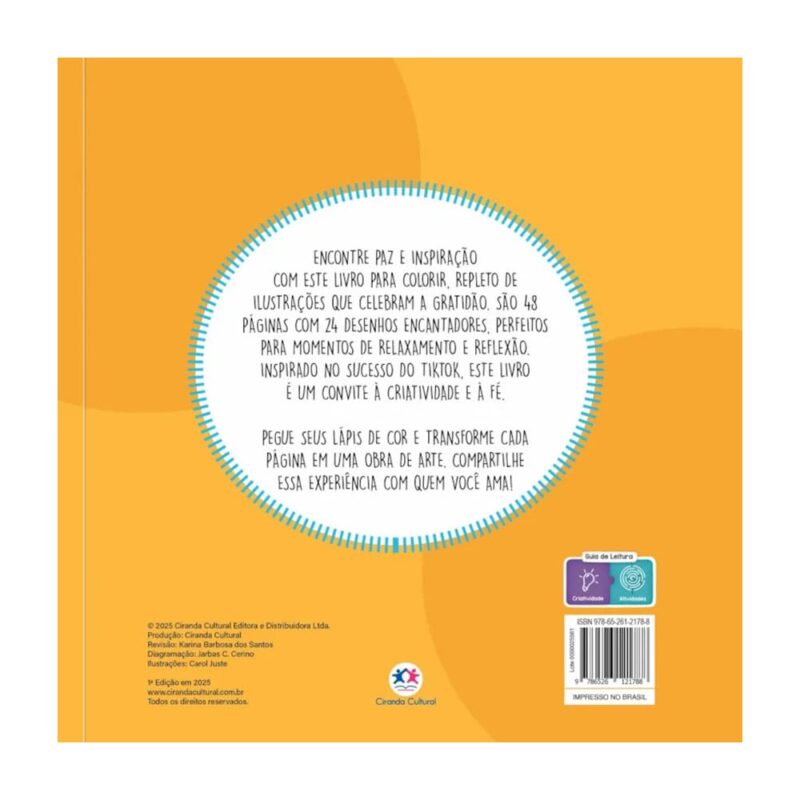 Livro De Colorir Comfy Goods Cozy & Blessed - Boobie Goods Cristão - Imagem 2
