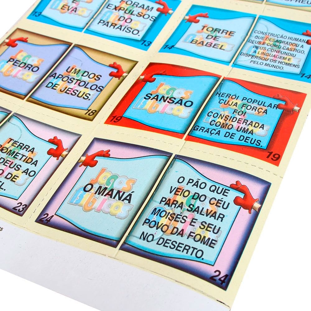 Kit 3 Jogos Bíblicos - Jogo de combinar e quebra-cabeça cristão - Imagem 4