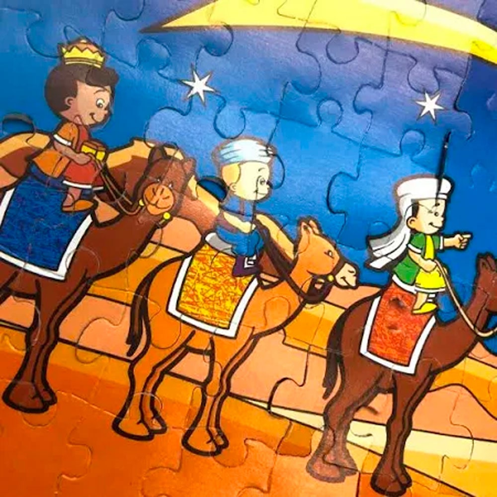 Kit 3 Jogos Bíblicos - Jogo de combinar e quebra-cabeça cristão - Imagem 7