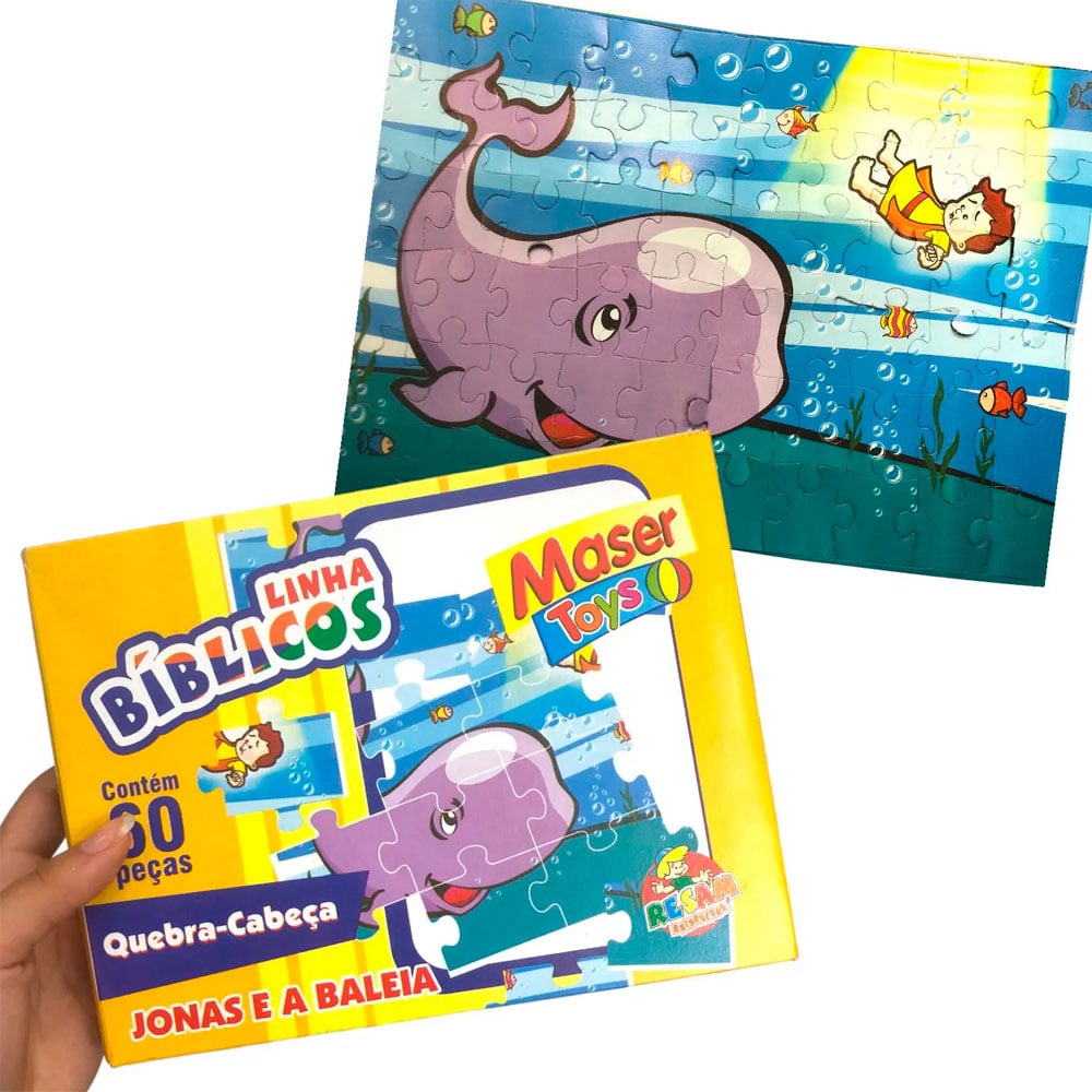 Kit 3 Jogos Bíblicos - Jogo de combinar e quebra-cabeça cristão - Imagem 9