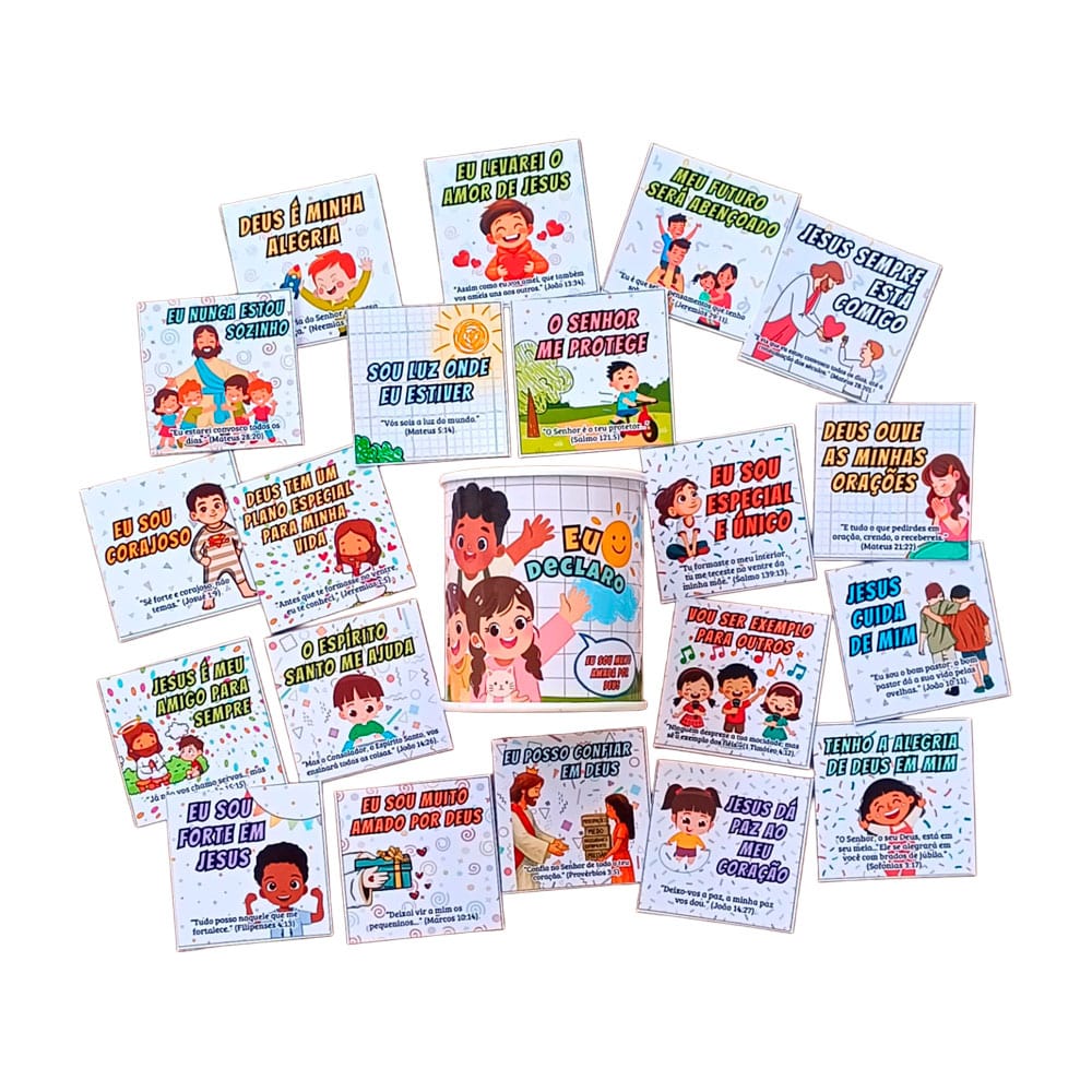 Jogo Bíblico Eu Declaro - Kit Com 2 - Imagem 3