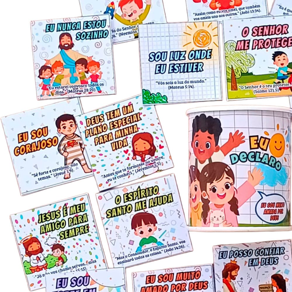 Jogo Bíblico Eu Declaro - Kit Com 2 - Imagem 2