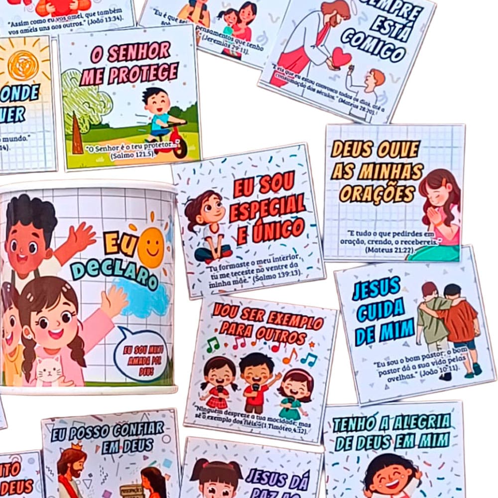 Jogo Bíblico Eu Declaro - Kit Com 2 - Imagem 4