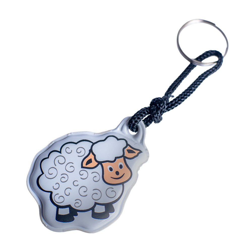 Chaveiro ovelha fofo pacote com 10 unidades